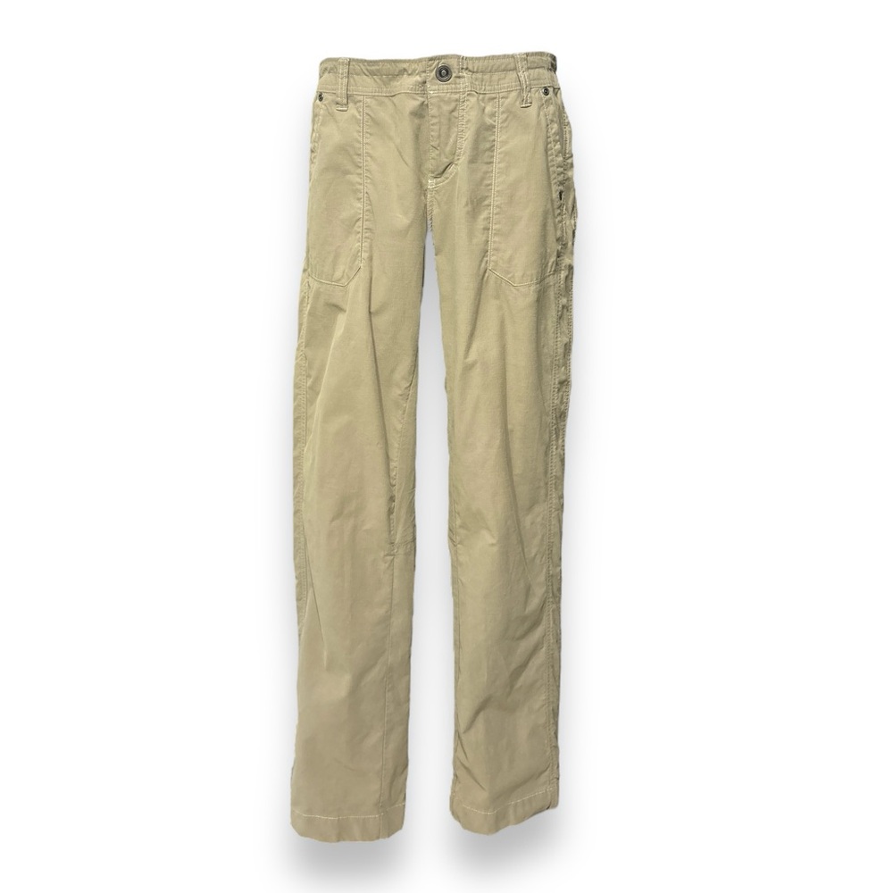 KUHL Tan Straight Leg Cotton Blend Pants